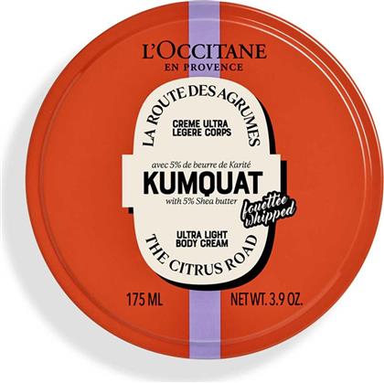 KUMQUAT ULTRA LIGHT BODY CREAM 175 ML - 5111021 LOCCITANE