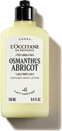 OSMANTHUS ABRICOT PERFUMED BODY LOTION 250 ML - 5111320 LOCCITANE