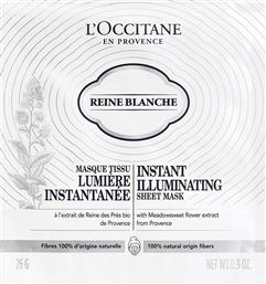 REINE BLANCHE INSTANT ILLUMINATING SHEET MASK 26 GR - 1053783 LOCCITANE