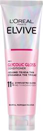 CONDITIONER ΜΑΛΛΙΩΝ ΛΕΙΑΝΣΗΣ GLYCOLIC GLOSS (150ML) ELVIVE