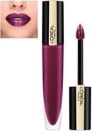 L'OREAL PARIS ROUGE SIGNATURE METALLIC LIQUID LIPSTICK 204 LOREAL PARIS