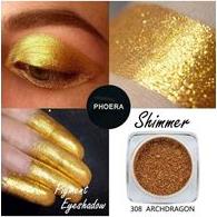 PHOERA COSMETICS SHIMMER EYESHADOW POWDER ARCHDRAGON 308 (3G) MAYBELLINE