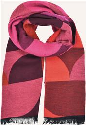 ΓΥΝΑΙΚΕΙΟ ΚΑΣΚΟΛ ΜΕ ALL-OVER PRINT ΚΑΙ ΚΡΟΣΣΙΑ - FK-AT-EBER ΦΟΥΞΙΑ LA FEE MARABOUTEE