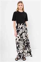 ΓΥΝΑΙΚΕΙΟ ΠΑΝΤΕΛΟΝΙ ΜΕ FLORAL PRINT - FJ-PA-SIMBA-T ΜΑΥΡΟ LA FEE MARABOUTEE