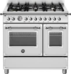 BERTAZZONI HER96L2EXT 58 / 33 LT INOX ΚΟΥΖΙΝΑ ΜΕΙΚΤΗ ΑΕΡΙΟΥ LA GERMANIA