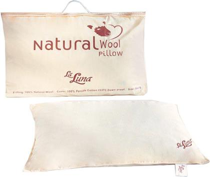 ΜΑΞΙΛΑΡΙ THE WOOL ΜΑΛΛΙ ΜΕΤΡΙΟ 50Χ70CM LA LUNA