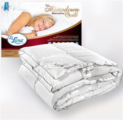 ΠΑΠΛΩΜΑ ΛΕΥΚΟ ΜΟΝΟ 160X220 THE MICRODOWN DUVET ΛΕΥΚΟ (160X220) LA LUNA