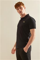 ΑΝΔΡΙΚΗ ΠΟΛΟ ΜΠΛΟΥΖΑ SLIM FIT EDUARDO - CCMP02-PK001 ΜΑΥΡΟ LA MARTINA από το NOTOS