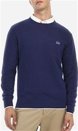 ΜΠΛΟΥΖΑ ΠΛΕΚΤΗ ΜΜ MAN SWEATER BASIC SOFT WOOL BL LA MARTINA