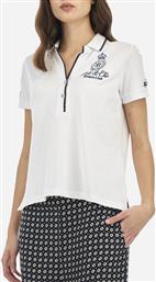 ΜΠΛΟΥΖΑ POLO ΚΜ WOMAN POLO S/S PIQUET STRETCH LA MARTINA από το SHOPPING HOUSE