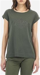 ΜΠΛΟΥΖΑ T-SHIRT ΚΜ WOMAN T-SHIRT S/S 40/1 COTTON LA MARTINA από το SHOPPING HOUSE