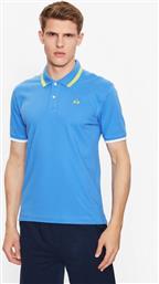 POLO VMP006 PK001 ΜΠΛΕ SLIM FIT LA MARTINA