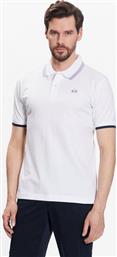 POLO VMP006 PK001 ΛΕΥΚΟ SLIM FIT LA MARTINA