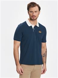 POLO VMP600 PK097 ΣΚΟΥΡΟ ΜΠΛΕ REGULAR FIT LA MARTINA