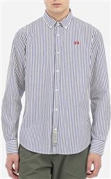 ΠΟΥΚΑΜΙΣΟ ΜΜ MAN SHIRT STRIPED POPELINE LA MARTINA από το SHOPPING HOUSE