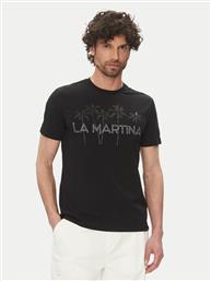 T-SHIRT ANDY MAR311 JS324 ΜΑΥΡΟ REGULAR FIT LA MARTINA