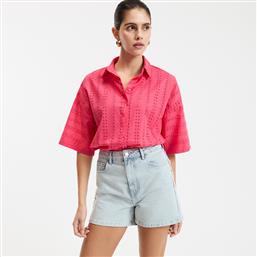 ΦΑΡΔΥ ΠΟΥΚΑΜΙΣΟ ΜΕ ΚΟΦΤΟ ΚΕΝΤΗΜΑ ΚΑΙ ΜΑΝΙΚΙΑ ΜΕΧΡΙ ΤΟΥΣ ΑΓΚΩΝΕΣ LA REDOUTE COLLECTIONS