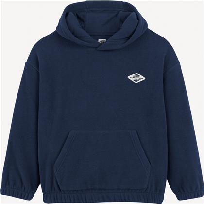 ΦΟΥΤΕΡ OVERSIZE ΑΠΟ ΦΛΙΣ ΜΕ ΚΟΥΚΟΥΛΑ LA REDOUTE COLLECTIONS