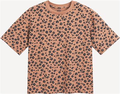 ΚΟΝΤΟΜΑΝΙΚΗ ΜΠΛΟΥΖΑ ΜΕ ΜΟΤΙΒΟ ANIMAL PRINT LA REDOUTE COLLECTIONS