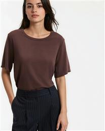 ΚΟΝΤΟΜΑΝΙΚΗ ΜΠΛΟΥΖΑ ΜΕ ΣΤΡΟΓΓΥΛΗ ΛΑΙΜΟΚΟΨΗ LA REDOUTE COLLECTIONS