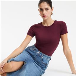 ΚΟΝΤΟΜΑΝΙΚΟ ΜΠΛΟΥΖΑΚΙ ΜΕ ΣΤΡΟΓΓΥΛΗ ΛΑΙΜΟΚΟΨΗ LA REDOUTE COLLECTIONS