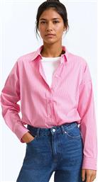 ΜΑΚΡΥΜΑΝΙΚΟ ΡΙΓΕ ΠΟΥΚΑΜΙΣΟ ΣΕ ΦΑΡΔΙΑ ΓΡΑΜΜΗ LA REDOUTE COLLECTIONS