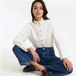 ΠΟΥΚΑΜΙΣΟ ΜΕ ΒΙΚΤΩΡΙΑΝΟ ΚΟΛΑΡΟ ΚΑΙ ΜΑΚΡΙΑ ΜΑΝΙΚΙΑ LA REDOUTE COLLECTIONS