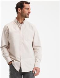 ΠΟΥΚΑΜΙΣΟ OXFORD ΜΕ ΡΙΓΕΣ LA REDOUTE COLLECTIONS