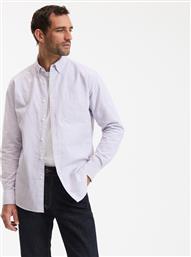 ΠΟΥΚΑΜΙΣΟ OXFORD ΜΕ ΡΙΓΕΣ LA REDOUTE COLLECTIONS