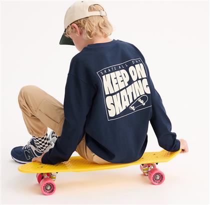T-SHIRT ΜΕ ΜΑΚΡΙΑ ΜΑΝΙΚΙΑ LA REDOUTE COLLECTIONS
