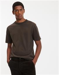 T-SHIRT ΜΕ ΣΤΡΟΓΓΥΛΗ ΛΑΙΜΟΚΟΨΗ LA REDOUTE COLLECTIONS