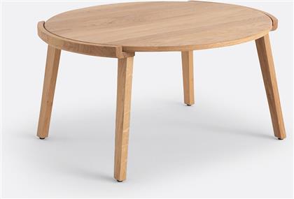 ΧΑΜΗΛΟ ΤΡΑΠΕΖΑΚΙ ΑΠΟ ΜΑΣΙΦ ΞΥΛΟ ΔΡΥ Μ80XΠ80XΥ43CM LA REDOUTE INTERIEURS