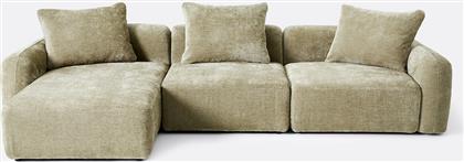 ΓΩΝΙΑΚΟΣ ΑΡΙΣΤΕΡΟΣ MODULAR ΚΑΝΑΠΕΣ 3 ΘΕΣΕΩΝ Μ380XΠ340XΥ87CM LA REDOUTE INTERIEURS