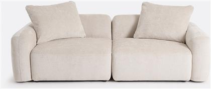 ΓΩΝΙΑΚΟΣ MODULAR ΚΑΝΑΠΕΣ 3 ΘΕΣΕΩΝ ΑΠΟ ΖΑΚΑΡ CHENILLE Μ214XΠ244XΥ87CM LA REDOUTE INTERIEURS
