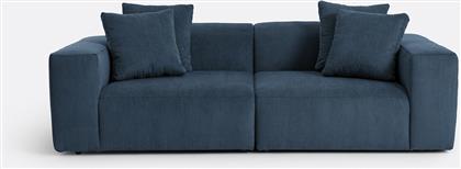 ΚΑΝΑΠΕΣ 3 ΘΕΣΕΩΝ ΑΠΟ ΛΕΠΤΟ ΡΙΓΕ ΒΕΛΟΥΔΟ Μ112XΠ240XΥ70CM LA REDOUTE INTERIEURS