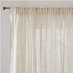 ΚΟΥΡΤΙΝΑ ΑΠΟ ΠΟΛΥΕΣΤΕΡΑ ΚΑΙ ΛΙΝΟ 180X135 CM LA REDOUTE INTERIEURS