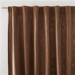 ΚΟΥΡΤΙΝΑ ΑΠΟ ΒΑΜΒΑΚΙ ΜΕ ΚΡΥΦΕΣ ΘΗΛΙΕΣ 250X140 CM LA REDOUTE INTERIEURS