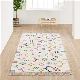 ΜΑΛΛΙΝΟ ΧΑΛΙ ΚΙΛΙΜΙ ΣΕ ΣΤΥΛ BERBER 160X230 CM Μ160XΠ230CM LA REDOUTE INTERIEURS
