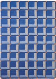 ΜΑΛΛΙΝΟ ΧΑΛΙ ΜΕ ΓΕΩΜΕΤΡΙΚΑ ΣΧΕΔΙΑ 120X170 CM Μ120XΠ170CM LA REDOUTE INTERIEURS