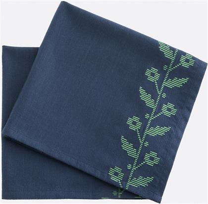 ΠΕΤΣΕΤΕΣ ΤΡΑΠΕΖΙΟΥ ΑΠΟ ΠΛΥΜΕΝΟ ΒΑΜΒΑΚΙ/ΒΙΣΚΟΖΗ 45X45 CM LA REDOUTE INTERIEURS