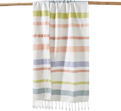 ΡΙΓΕ ΠΕΤΣΕΤΑ FOUTA XL ΑΠΟ ΒΑΜΒΑΚΙ 380 G M2 90X175 CM LA REDOUTE INTERIEURS από το LA REDOUTE