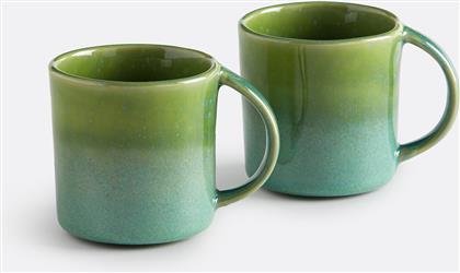 ΣΕΤ 2 ΚΟΥΠΕΣ ΑΠΟ ΚΕΡΑΜΙΚΟ ΜΕ ΣΜΑΛΤΟ LA REDOUTE INTERIEURS