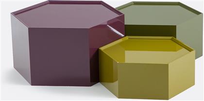 ΣΕΤ 3 ΣΤΟΙΒΑΖΟΜΕΝΩΝ ΧΑΜΗΛΩΝ ΤΡΑΠΕΖΙΩΝ WAI LA REDOUTE INTERIEURS