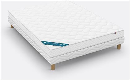 ΣΕΤ ΠΟΛΥ ΣΚΛΗΡΟ ΣΤΡΩΜΑ ΑΦΡΟΥ + ΒΑΣΗ ΣΤΗΡΙΞΗΣ 90X190 CM LA REDOUTE INTERIEURS