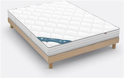 ΣΕΤ ΣΤΡΩΜΑ LATEX ΚΑΙ MEMORY FOAM ΜΕ ΥΦΑΣΜΑΤΙΝΗ ΒΑΣΗ ΜΕ ΤΑΒΛΕΣ 90X190 CM LA REDOUTE INTERIEURS