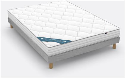 ΣΕΤ ΣΤΡΩΜΑ LATEX ΚΑΙ MEMORY FOAM ΜΕ ΥΦΑΣΜΑΤΙΝΗ ΒΑΣΗ ΜΕ ΤΑΒΛΕΣ 90X190 CM LA REDOUTE INTERIEURS