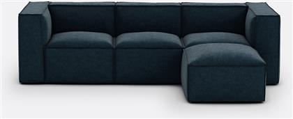 ΣΥΝΘΕΣΗ ΚΑΝΑΠΕ 3 ΘΕΣΕΩΝ ΚΑΙ ΤΑΜΠΟΥΡΕ ΜΕ VINTAGE ΒΕΛΟΥΔΙΝΗ ΤΑΠΕΤΣΑΡΙΑ Μ95XΠ270XΥ71CM LA REDOUTE INTERIEURS