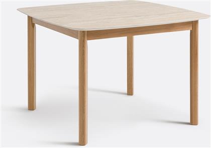 ΤΡΑΠΕΖΙ ΟΨΗΣ ΤΡΑΒΕΡΤΙΝΗΣ ΚΑΙ ΔΡΥΣ ΓΙΑ 4 ΑΤΟΜΑ SARAUNE Μ110XΠ110XΥ75CM LA REDOUTE INTERIEURS