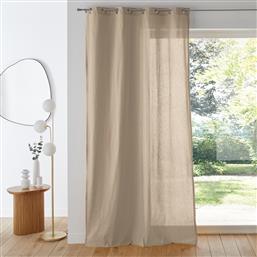 ΒΑΜΒΑΚΕΡΗ ΚΟΥΡΤΙΝΑ ΜΕ ΚΑΨΟΥΛΙΑ 220X135 CM LA REDOUTE INTERIEURS