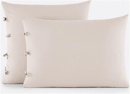 ΒΑΜΒΑΚΕΡΗ ΜΟΝΟΧΡΩΜΗ ΜΑΞΙΛΑΡΟΘΗΚΗ ΜΕ ΦΙΟΓΚΑΚΙΑ 63X63 CM LA REDOUTE INTERIEURS